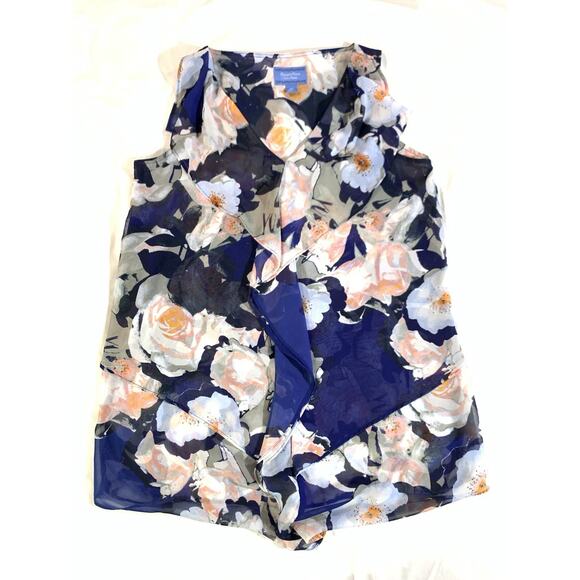 Lot of 3 Simply Vera Vera Wang Women's Top Blouse Sleeveless XS Polyester - Picture 5 of 16